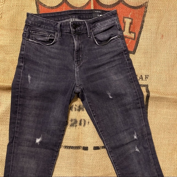 *DONATED* VINCE | Grey Distressed Skinny Jeans - Picture 4 of 16